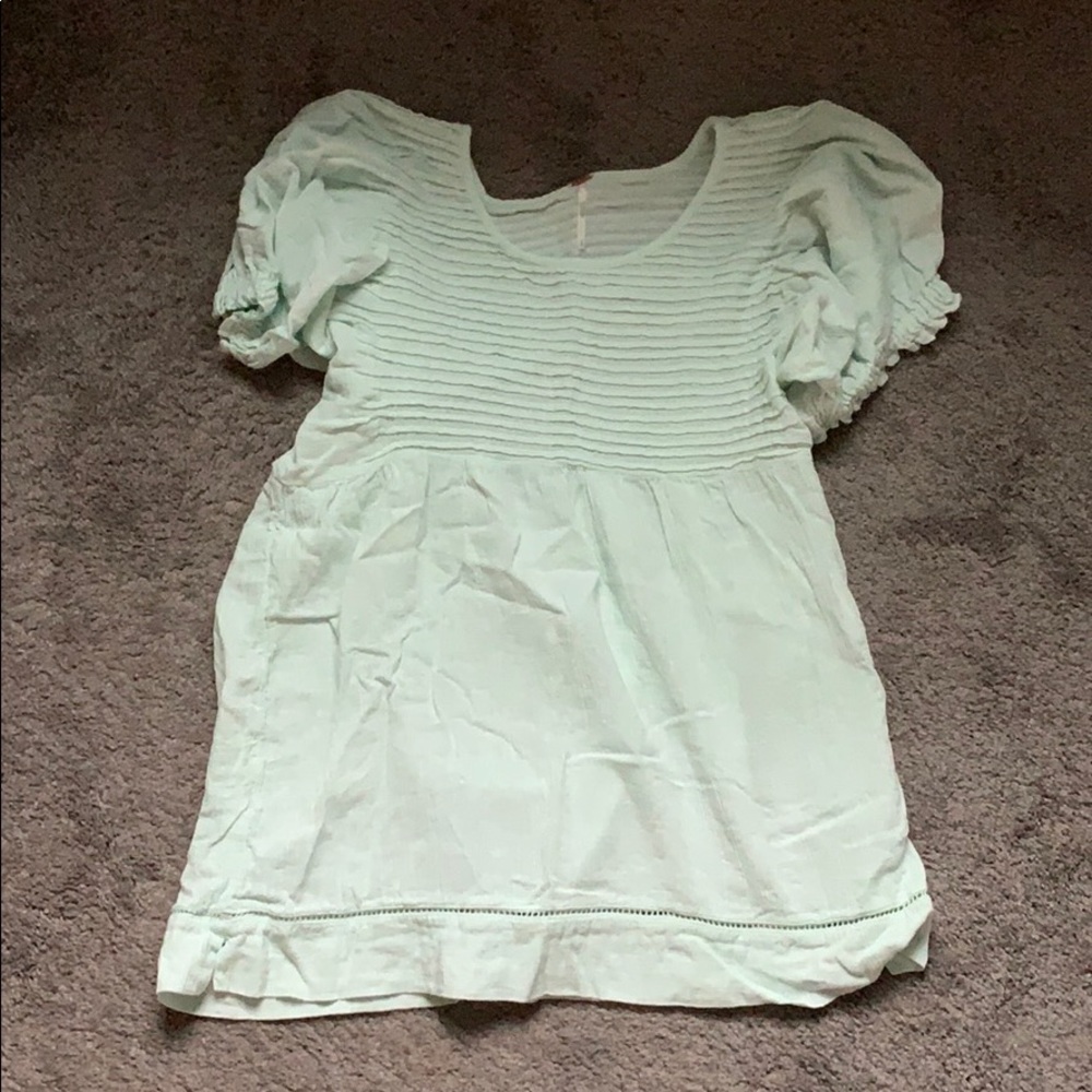 Mint Free People Tunic